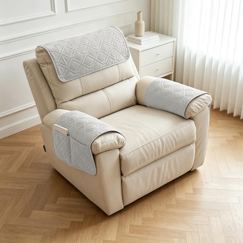 Copripoltrona con tasche per - copripoltrona,